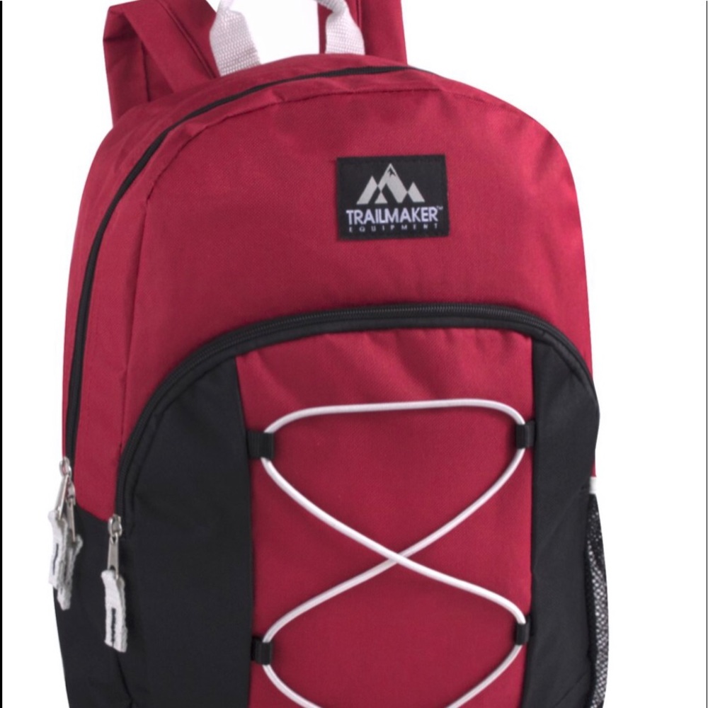 NEW Trailmaker 17” Bungee Backpack& side Pocket